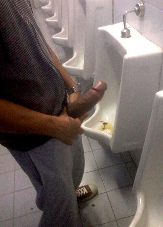 Men pissing at urinals free gay xxx 3